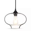 Pendul cu glob sticla, fara bec, E27, dimensiuni 265 x 190 x 1000 mm