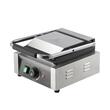 Grill Panini, Profesional, suprafata de gatit striata 230x225 mm, Otel inoxidabil, Temperatura de incalzire 50-300 °C
