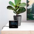 Radio FM cu ceas desteptator, LCD, 3 W, 10 posturi memorate