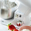 Mixer planetar cu bol de inox 3 l, putere 1200 W, 6 viteze