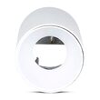 Aplica led cu soclu GU10, Fara bec, Rotunda, Aluminiu, 82 x 25 mm, IP20, Alb