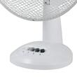 Ventilator de birou, diametru 30 cm, Alb, 3 viteze, Inclinare, 34.5 x 47 cm