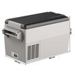 Cutie frigorifica cu compresor, 2 zone de racire, 12/24 V DC, 110-240 V AC, capacitate 32 l, -20 ℃ pana la 20 ℃, 388 x 695 x 352 mm