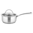 Set 3 oale Inox 1/3/6 l, capac sticla, Scală de măsurare în interior