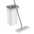 Mop cu galeata 2 cuve, Teesa 5.7 l, microfibra, functie clătire și uscare