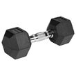 Set 2 gantere din fonta cauciucata 2 x 6 Kg