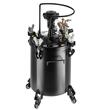 Pistol de vopsit cu rezervor 30 l, presiune reglabila, 4 Bar, duza 4 mm, furtun 3 m, Manometru