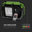 Proiector portabil 20W, IP44, 4000K, functie SOS, 1400 lm, Acumulator