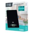 Cantar de bucatarie ultra subtire, Sticla, Ecran LCD, 1g-5kg, 1xCR2032