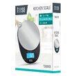 Cantar de bucatarie, Inox, Ecran LCD, 3g-5kg, 3 x baterii AAA