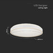 Plafoniera led dimmabil, lumina naturala 4000K, 1280 lm, Alb, 18 W, diametru 350 mm