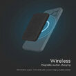Powerbank super-slim, 10000mAh, Incarcare Wireless, 1xUSB, 1xUSB-C, Negru