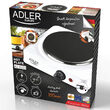Plita electrica portabila, Adler 1500 W, Alba, Diametru 185 mm