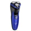 Aparat de ras cu acumulator Li-Ion, IPX7, 3 capete rotative, oscilante, cutite Inox, 45 min, Motor silentios 3 W, 6000 rpm