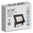 Proiector led 50 W, 4000K, IP65, 4300 lm, Aluminiu, Negru dimensiuni 180 x 27 x 150 mm