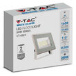 Proiector led 20W, 1650 lm, 4000K, IP65, aluminiu, 120 x 27 x 105 mm, Alb