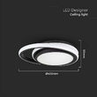 CORP ILUMINAT LED 38W 3IN1 - NEGRU