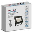 Proiector led 10W, 1400 lm, IP65, 3000K, dimensiune 90x27x86 mm, Aluminiu