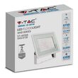Proiector led, 100W, 6400K, IP65, 8700 lm, dimensiune 270x27x222 mm, Alb, cip Samsung