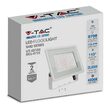 Proiector led, 100W, 4000K, IP65, 8700 lm, dimensiune 270x27x222 mm, Alb, cip Samsung