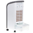 Racitor de aer mobil, functie de purificare si umidificare, 350 W, 270 mc/h, filtru lavabil
