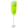 Aparat spuma lapte cu baterie, maner izolat termic, Inox, latte, ciocolata calda, cappuccino, frappe, 2x1.5V AA