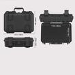 Caseta etansa pentru 1 pistol si munitie, IP67, interior pretaiat, 320 × 240 × 118 mm, supapa presiune, rezistent la socuri