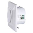 Senzor de miscare si crepuscular, Perete, 180 grade, 1200W, detectie 10 m, 3-2000 LUX, IP20