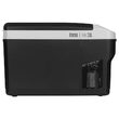 Frigider auto cu compresor, 25 l, 20°C la -22°C, 2 camere, alimentare DC 12 / 24 V, 100 – 240 V AC, 67 x 31 x 42.5 cm, Afisaj led