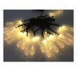 Ghirlanda solara cu 30 de led-uri, Bass BS-BH12798, 2800K, lungime 7 m, 90 lm, IP65