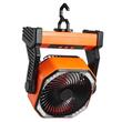 Ventilator portabil 3 in 1, Lumina led, 4 viteze, functie powerbank, Li-Ion, 2 Ah, 219 x 98 x 258 mm, Agatatoare