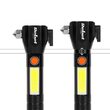 Lanterna cu led multifunctionala, Acumulator, 285 lm, Aluminiu, Ciocan de urgenta, IP20