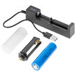 Lanterna led Rebel 6.5 W, 600 lm, IPX5, Acumulator , Aluminiu
