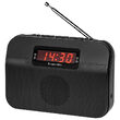 Radio portabil cu ceas, Memorare 20 posturi de radio, 5 W, Antena telescopica