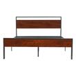 Cadru pat cu platforma metalica, 2135 x 1535 x 990 mm, capacitate max 454 kg
