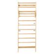 Structura de catarat, fixare pe perete, max 100 kg, 10 x Niveluri, Inaltime 2200 mm, latime 800 mm, Lemn masiv