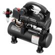 Compresor de aer fara ulei, Portabil, 0.75 kW, 71 l/min, 6.2 Bar, presiune max 8 Bar, Rezervor 6 l