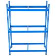 Suport de perete pentru 12 anvelope, 1300 x 500 x 1790 mm, max 150 kg, 2 rafturi