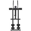 Aparat fitness pentru abdomen, Pliabil, 4 grade de dificultate, 4 unghiuri de inclinare, max 200 kg, Otel Carbon, Afisaj digital parametri