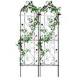 Set 2 suporturi pentru plante agatatoare, 38 x 152 cm, Otel