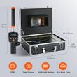 Camera inspectie endoscop cu Locator 512 Hz, Monitor color HD 7”, Lungime 40 m, IP68, 12 x Led, Timp lucru baterie 6 h