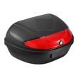 Cutie Top Case pentru motocicleta, Detasabila, 62 l, Incuietoare, 605 x 430 x 305 mm, panou reflectorizant