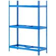 Suport de perete pentru 12 anvelope, 1300 x 500 x 1790 mm, max 150 kg, 2 rafturi