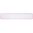 Saltea gonflabila pentru antrenament,Fitness, Yoga,gimnastica, Pompa inclusa, Lungime 6 m, Geanta transport, Roz/Alb