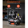 Compresor de aer fara ulei, Portabil, 0.75 kW, 71 l/min, 6.2 Bar, presiune max 8 Bar, Rezervor 6 l