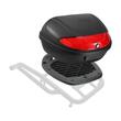 Cutie Top Case pentru motocicleta, Detasabila, 62 l, Incuietoare, 605 x 430 x 305 mm, panou reflectorizant
