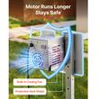 Rotisor electric cu 8 x niveluri de inaltime, 38 W, viteza rotatie 3 rpm, capacitate maxima 60 kg, Inox