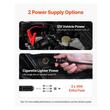 Cric electric alimentare baterie auto 12 V, Inaltime ridicare 200-520 mm, Max 15 Tone, Lanterna