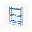 Suport de perete pentru 12 anvelope, 1300 x 500 x 1790 mm, max 150 kg, 2 rafturi