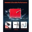 Sarpe pentru desfundat tevi, Electric, Profesional, 6 x capete taiere, 390 W, 2 x cabluri arc 12 m x 16 mm/4.5 m x 16 mm, pentru țevi cu diametrul de 50-110 mm